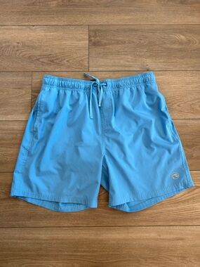 Ocean Current Men’s XL Blue Mesh Lined Swim Trunks Shorts